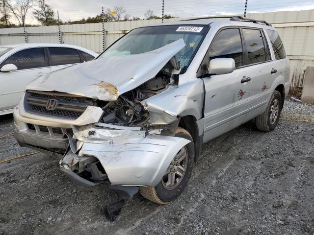Photo 2 from auction – 2004 HONDA PILOT EXL with VIN 2HKYF18744H597154