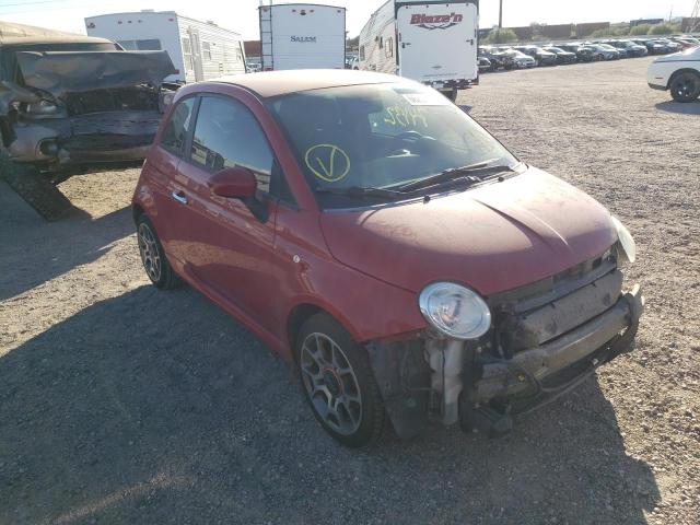 FIAT 500 SPORT 2012 with VIN 3C3CFFBR0CT348063 - Photo from auction