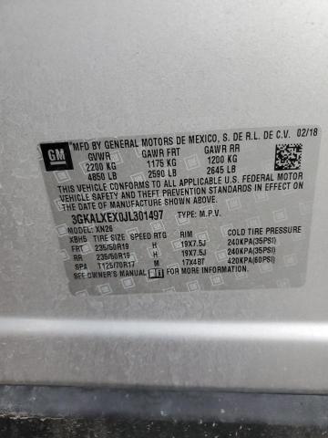 Photo 10 from auction – 2018 GMC TERRAIN DE with VIN 3GKALXEX0JL301497