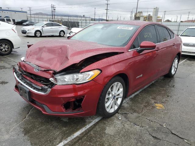 Photo 2 from auction – 2019 FORD FUSION SE with VIN 3FA6P0LU6KR148764