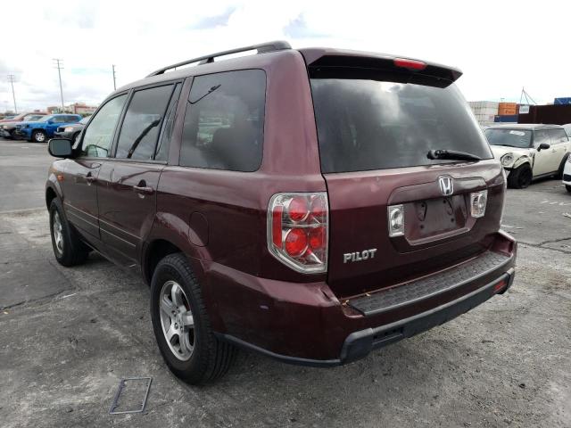 Photo 3 from auction – 2007 HONDA PILOT EXL with VIN 5FNYF28537B023569