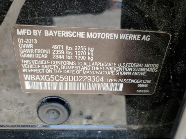 Photo 10 from auction – 2013 BMW 528 I with VIN WBAXG5C59DD229304