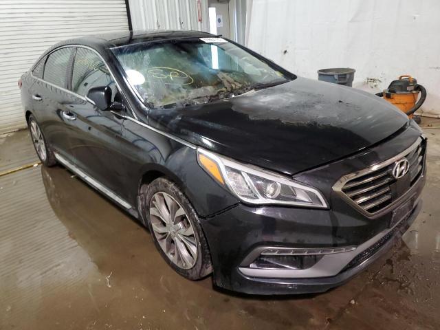 HYUNDAI SONATA SPO 2015 with VIN 5NPE34AB6FH209307 - Photo from auction
