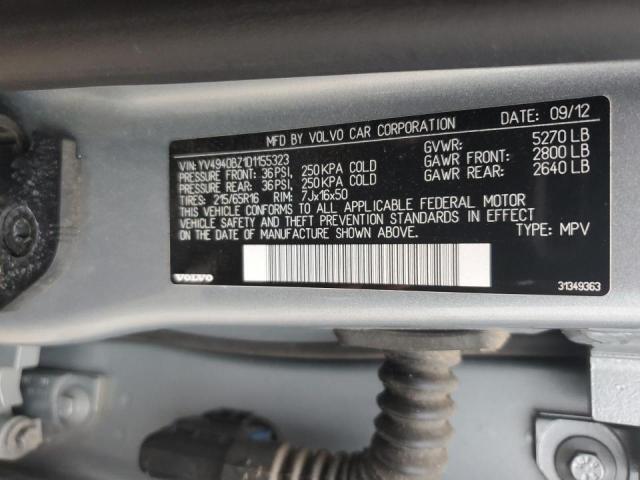 Photo 10 from auction – 2013 VOLVO XC70 3.2 with VIN YV4940BZ1D1155323
