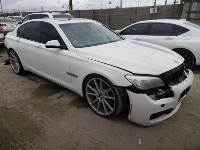 BMW 740 I 2013 with VIN WBAYA6C54DC995359 - Photo from auction