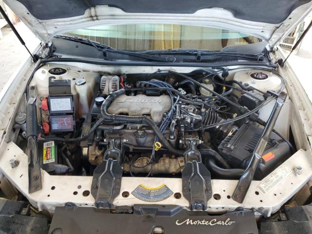 Photo 7 from auction – 2004 CHEVROLET MONTE CARL with VIN 2G1WW12E549110103