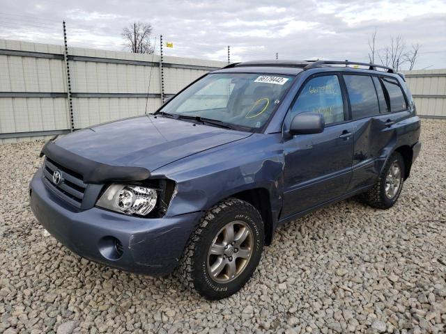 Photo 2 from auction – 2005 TOYOTA HIGHLANDER with VIN JTEGP21A250061608