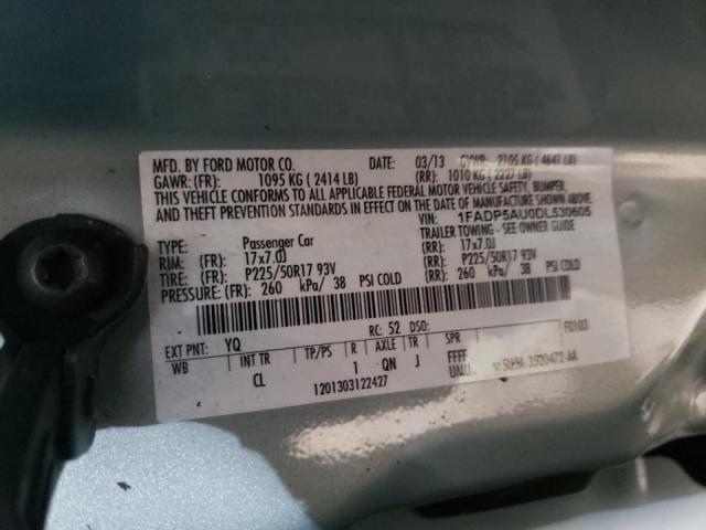 Photo 10 from auction – 2013 FORD C-MAX SE with VIN 1FADP5AU0DL530605