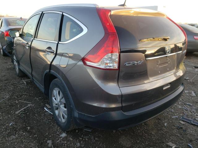 Photo 3 from auction – 2013 HONDA CR-V EXL with VIN 5J6RM4H70DL075378