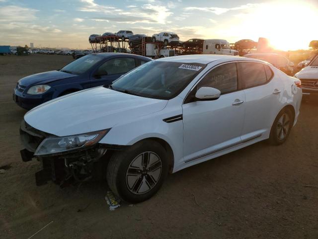 Photo 2 from auction – 2012 KIA OPTIMA HYB with VIN KNAGM4AD3C5034384