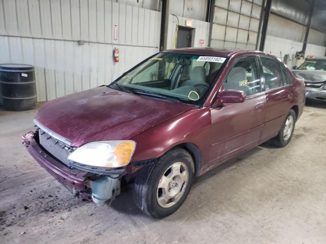 Photo 2 from auction – 2002 HONDA CIVIC EX with VIN 2HGES267X2H573178