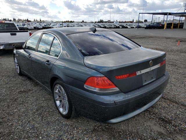 Photo 3 from auction – 2003 BMW 745 I with VIN WBAGL63453DP66808