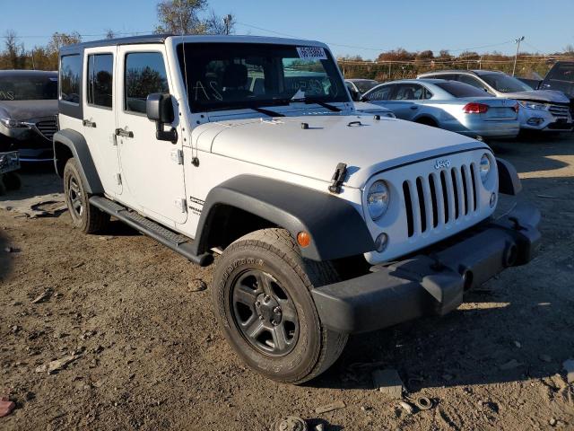 JEEP WRANGLER U 2016 with VIN 1C4BJWDG2GL197181 - Photo from auction
