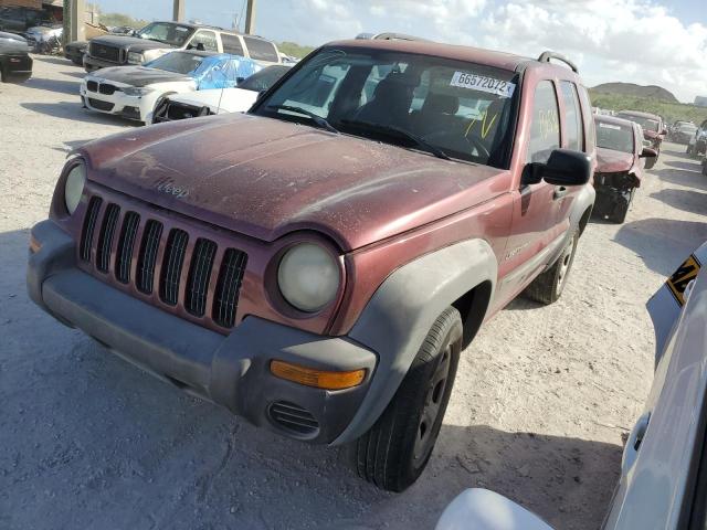 Photo 2 from auction – 2003 JEEP LIBERTY SP with VIN 1J4GK48K53W700291
