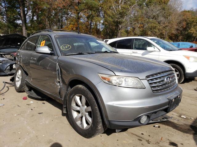 INFINITI FX35 2004 with VIN JNRAS08W14X225256 - Photo from auction