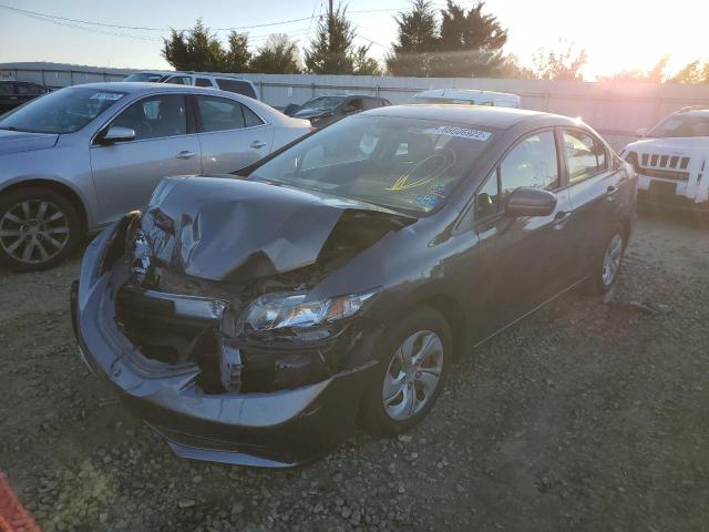 Photo 2 from auction – 2015 HONDA CIVIC LX with VIN 19XFB2F59FE701316
