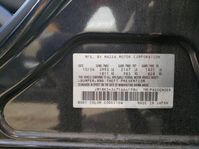Photo 10 from auction – 2007 MAZDA 3 HATCHBAC with VIN JM1BK343471664198