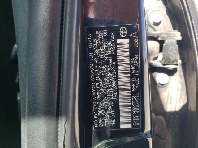 Photo 10 from auction – 2013 TOYOTA PRIUS C with VIN JTDKDTB38D1529914