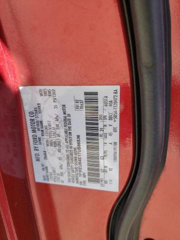 Photo 10 from auction – 2007 FORD EXPLORER E with VIN 1FMEU64E17UB86536