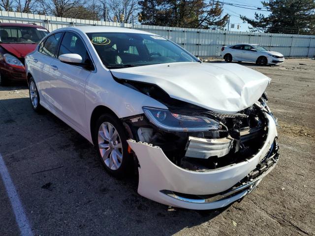 CHRYSLER 200 C 2015 with VIN 1C3CCCCB8FN545043 - Photo from auction