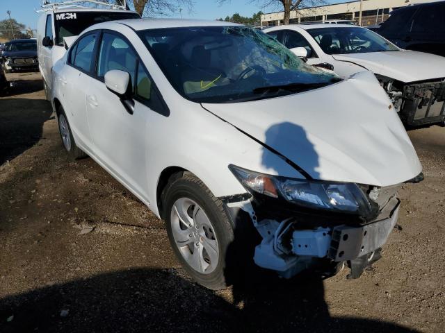 HONDA CIVIC LX 2015 with VIN 19XFB2F57FE036559 - Photo from auction