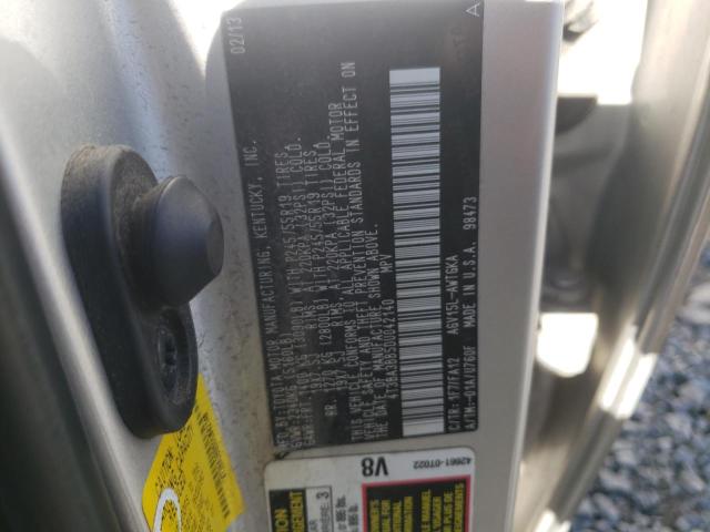 Photo 10 from auction – 2013 TOYOTA VENZA LE with VIN 4T3BA3BB5DU042140