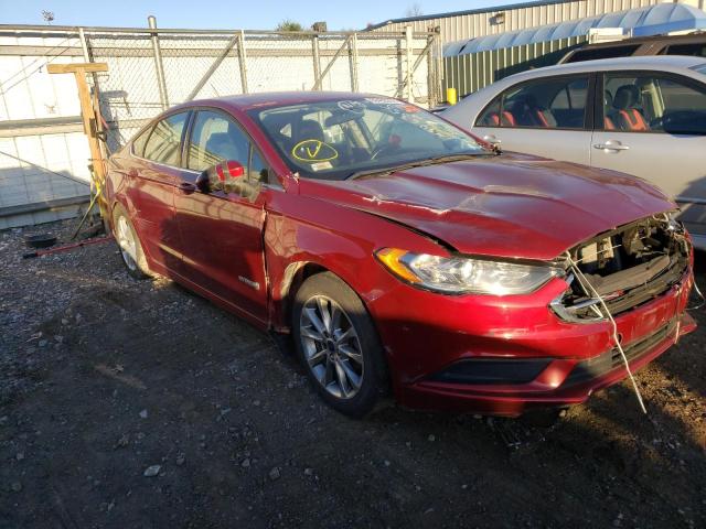 FORD FUSION SE 2017 with VIN 3FA6P0LUXHR234670 - Photo from auction