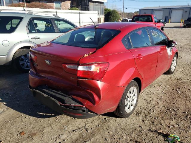 Foto 4 de la subasta – 2013 KIA RIO LX con VIN KNADM4A35D6287566