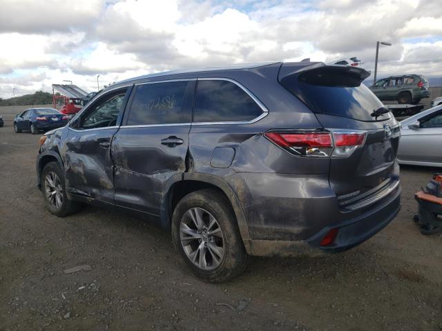 Photo 3 from auction – 2015 TOYOTA HIGHLANDER with VIN 5TDKKRFH5FS094998
