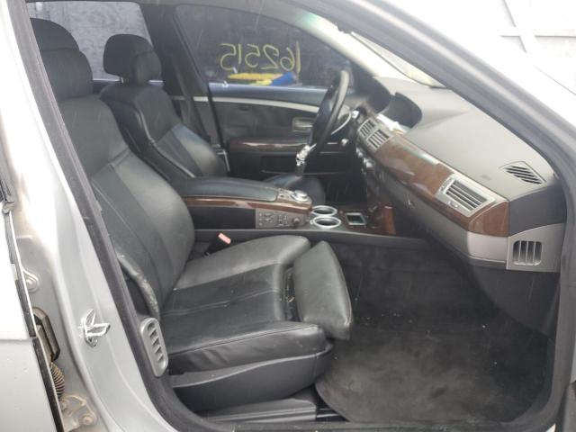Photo 5 from auction – 2006 BMW 750 LI with VIN WBAHN83556DT37644