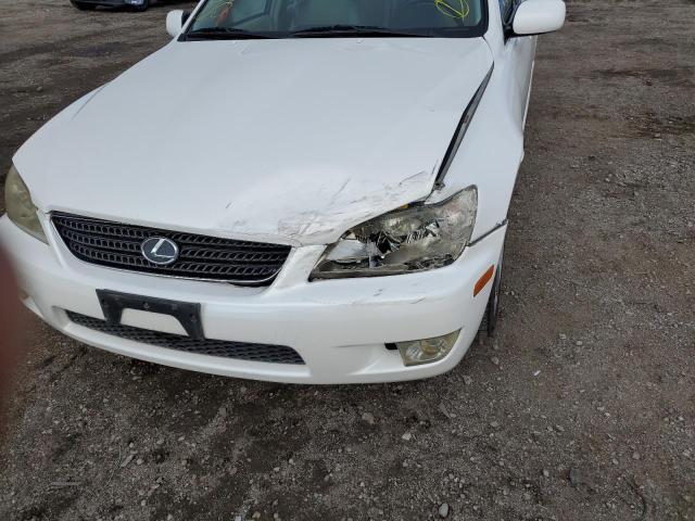 Photo 9 from auction – 2002 LEXUS IS 300 with VIN JTHBD192520048327