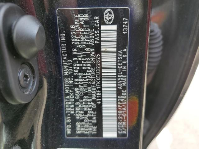 Photo 10 from auction – 2014 TOYOTA CAMRY L with VIN 4T1BF1FKXEU322825