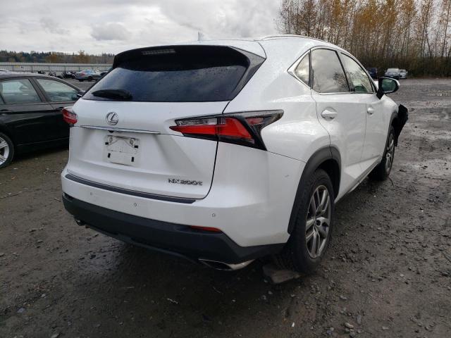 Photo 4 from auction – 2016 LEXUS NX 200T BA with VIN JTJBARBZ8G2095571