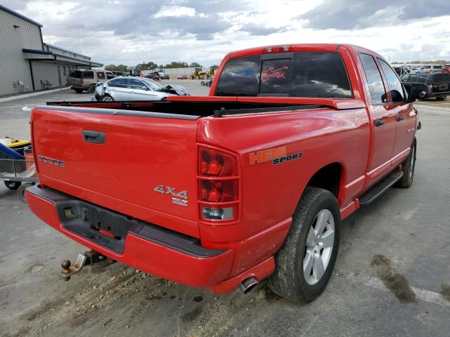 Photo 4 from auction – 2004 DODGE RAM 1500 S with VIN 1D7HU18D84J275030
