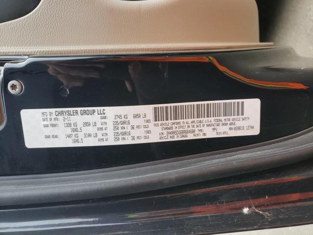 Photo 10 from auction – 2011 CHRYSLER TOWN & COU with VIN 2A4RR5DG6BR664680