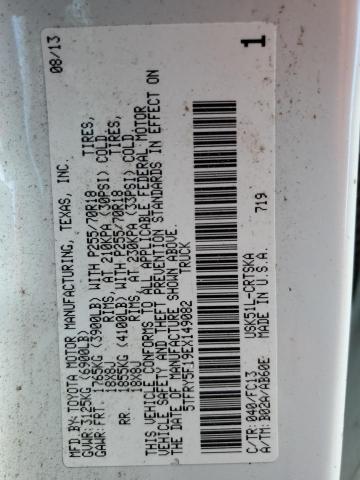Photo 10 from auction – 2014 TOYOTA TUNDRA DOU with VIN 5TFRY5F19EX149082