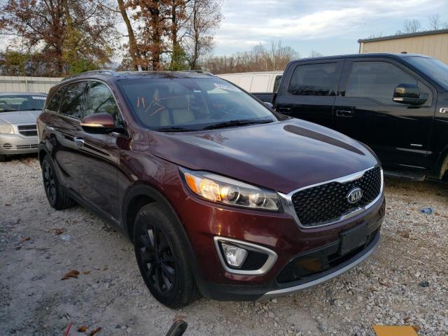KIA SORENTO EX 2018 with VIN 5XYPHDA50JG352676 - Photo from auction
