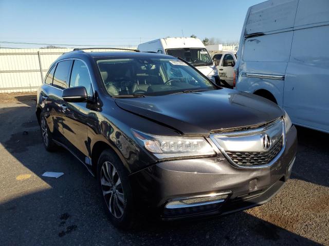ACURA MDX TECHNO 2016 with VIN 5FRYD4H44GB025015 - Photo from auction