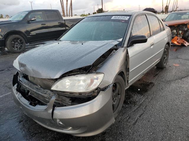 Photo 2 from auction – 2005 HONDA CIVIC EX with VIN 2HGES26755H594802