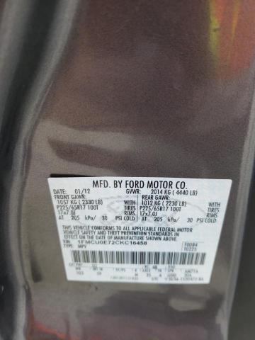 Photo 10 from auction – 2012 FORD ESCAPE LIM with VIN 1FMCU0E72CKC16458