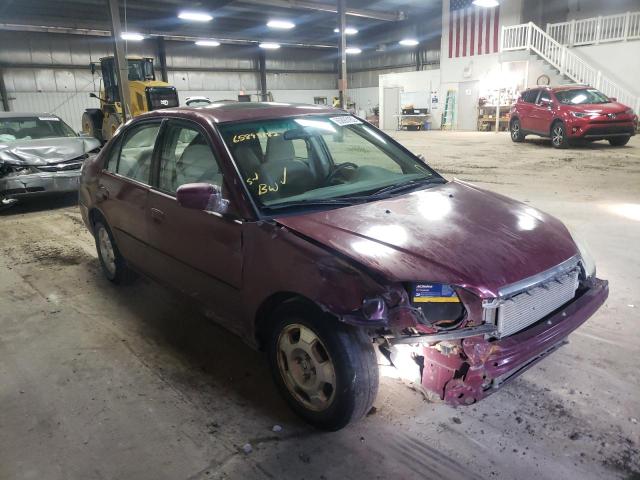 HONDA CIVIC EX 2002 with VIN 2HGES267X2H573178 - Photo from auction