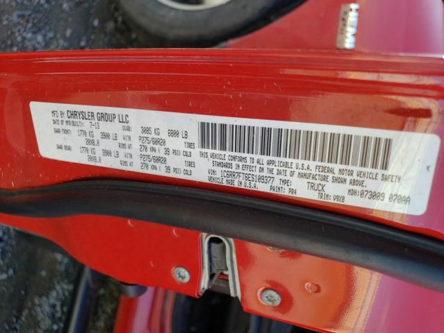 Photo 10 from auction – 2014 DODGE RAM 1500 with VIN 1C6RR7FT6ES109377