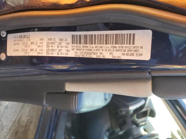 Photo 10 from auction – 2016 JEEP CHEROKEE L with VIN 1C4PJMCB2GW276610