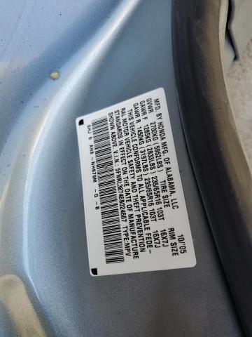 Photo 10 from auction – 2006 HONDA ODYSSEY EX with VIN 5FNRL38746B024667