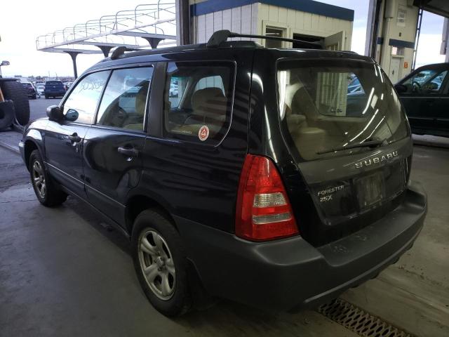 Photo 3 from auction – 2005 SUBARU FORESTER 2 with VIN JF1SG63695G731084