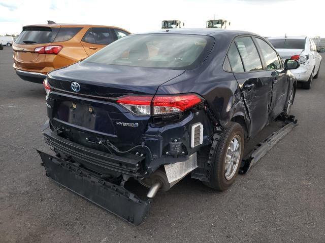 Photo 4 from auction – 2021 TOYOTA COROLLA LE with VIN JTDEAMDE3MJ001398