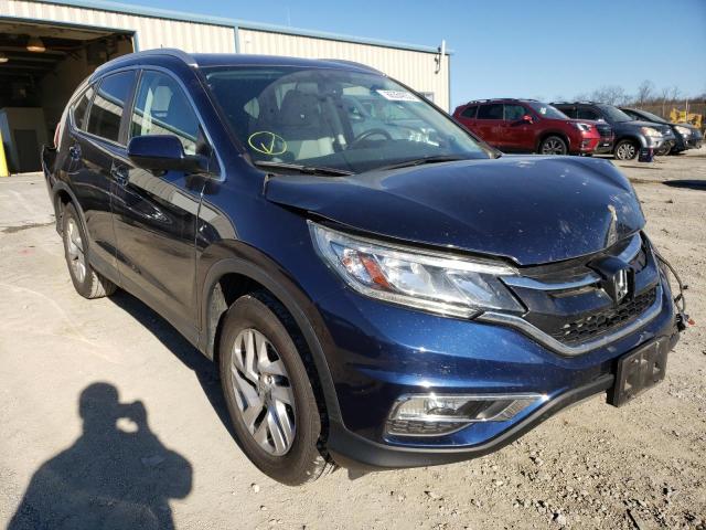 HONDA CR-V EXL 2015 with VIN 2HKRM4H75FH666707 - Photo from auction