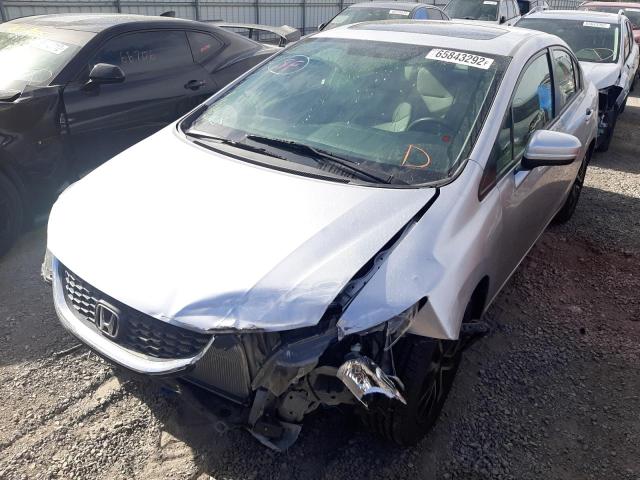Photo 2 from auction – 2014 HONDA CIVIC EX with VIN 19XFB2F80EE038131