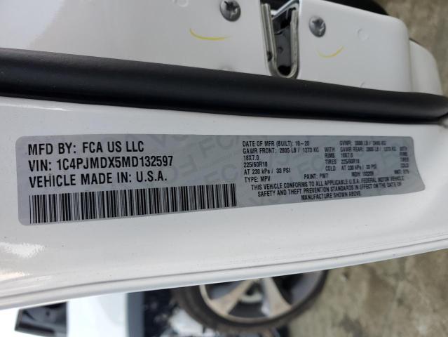 Photo 10 from auction – 2021 JEEP CHEROKEE L with VIN 1C4PJMDX5MD132597