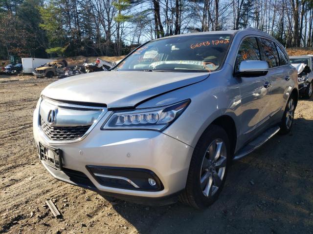 Photo 2 from auction – 2014 ACURA MDX ADVANC with VIN 5FRYD4H87EB012159